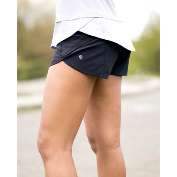 lululemon athletica Pants - (SOLD) LULULEMON Run Speed  Shorts Black RARE 10